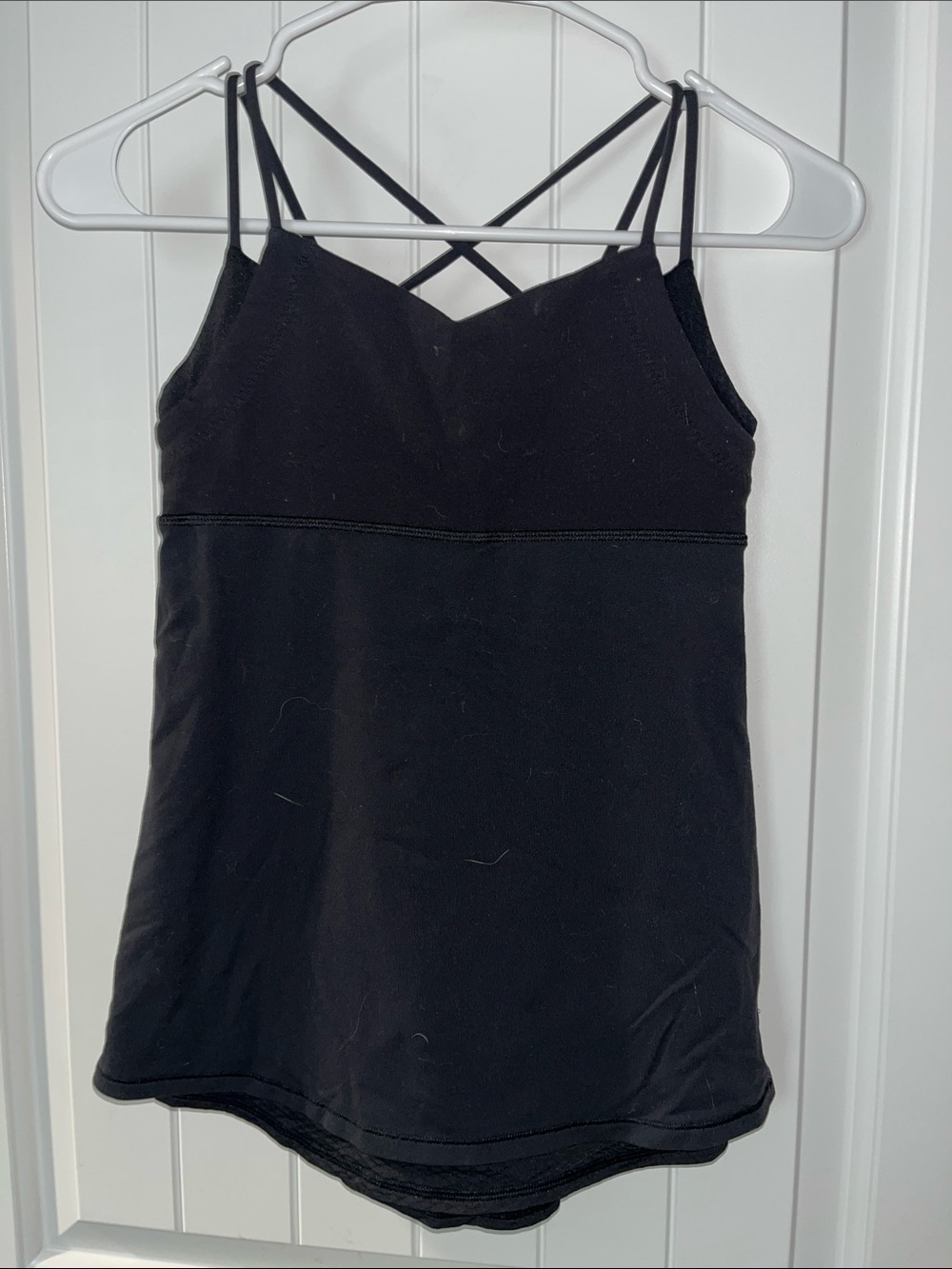 Ivivva Black Strappy Crossback Camisole